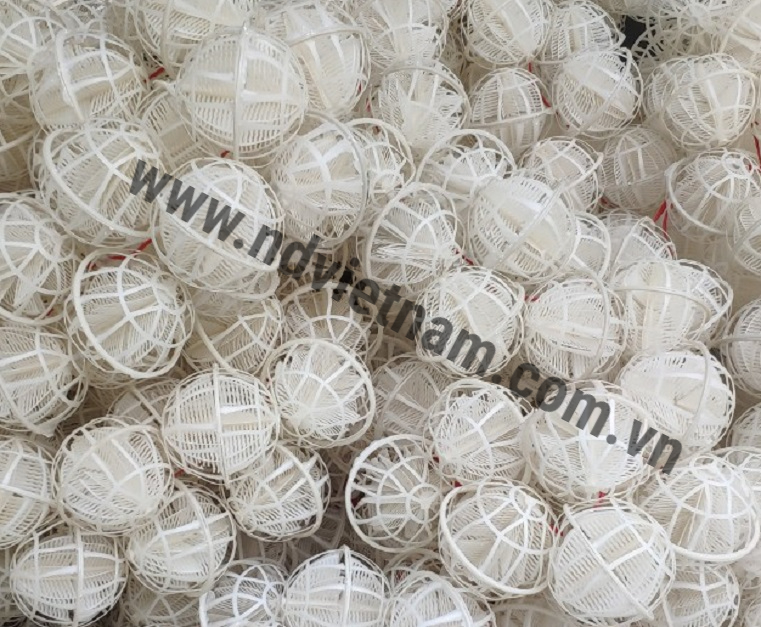 Giá thể vi sinh dạng cầu D150