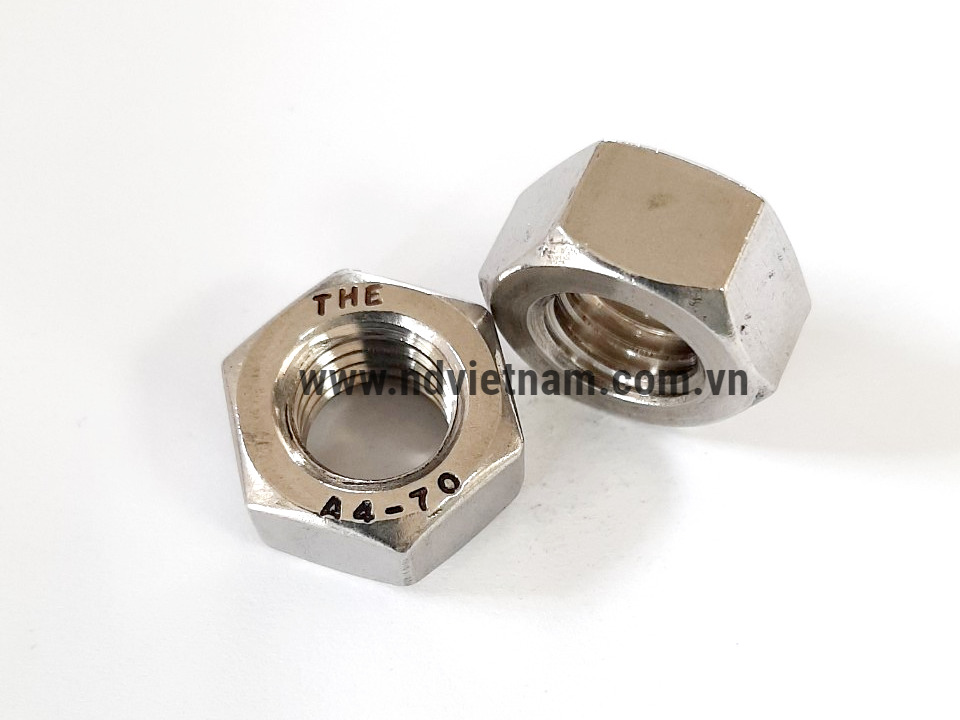 Đai ốc lục giác M12 A4-70 DIN 934