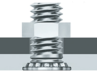 FHS-M5-15, Self-Clinching Threaded Studs