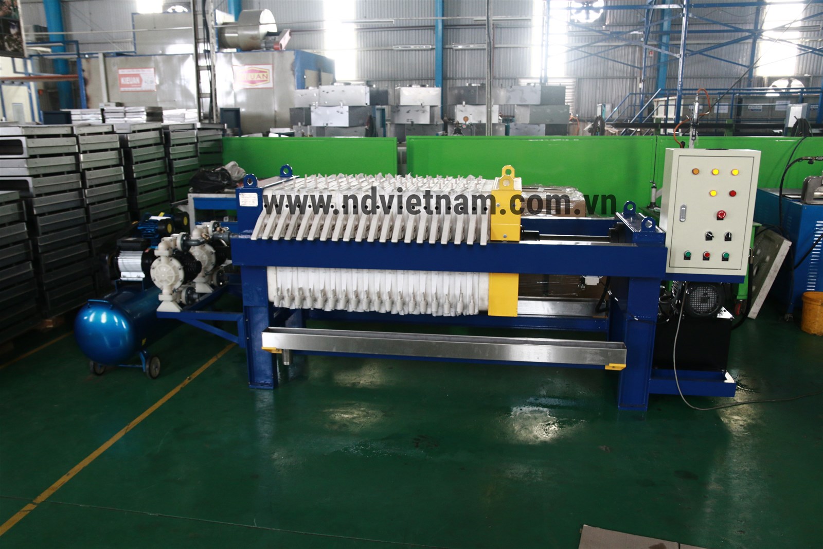 Máy ép bùn khung bản