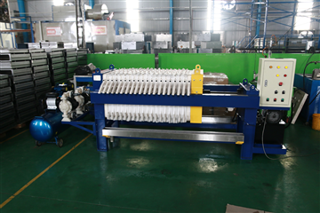 Máy ép bùn khung bản - Công ty Công nghiệp ND Việt Nam