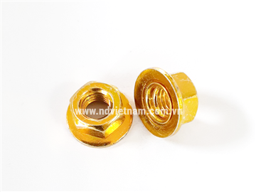 Đai ốc liền long đen M8 DIN 6923