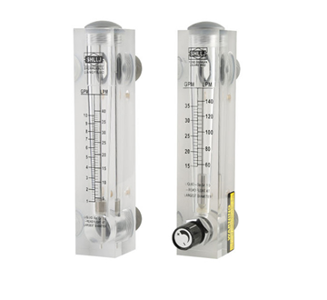Lưu lượng kế LZM-25Z lắp trên bảng điều khiển