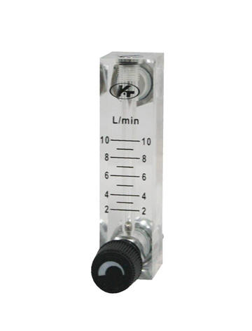 Lưu lượng kế LZM-6T lắp trên bảng điều khiển -có van điều tiết